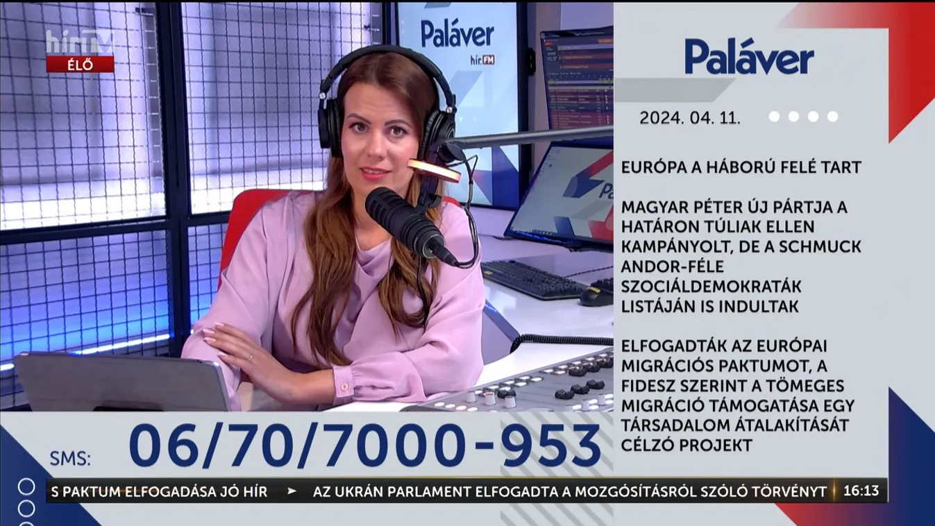 Paláver – Európa a háború felé tart + videó