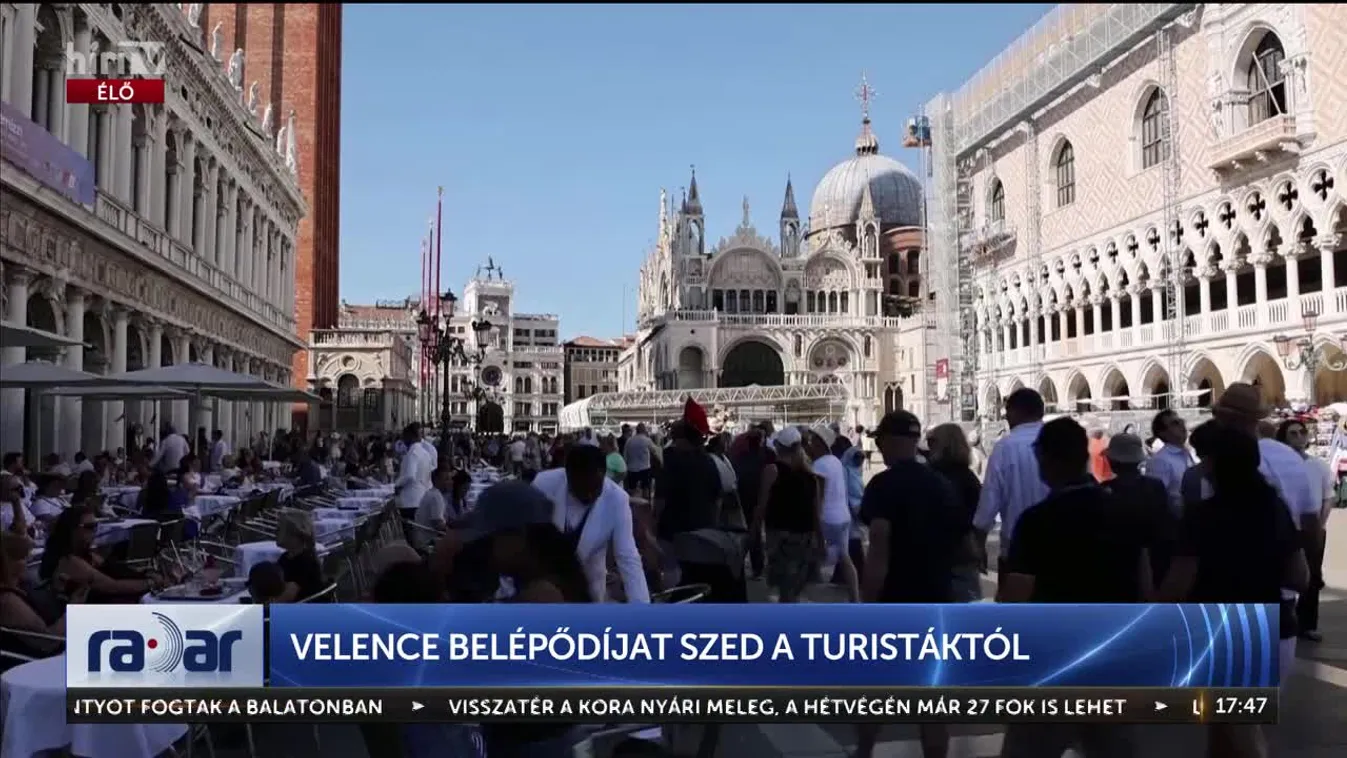 Radar - Velence belépődíjat szed a turistáktól (2024-04-26)