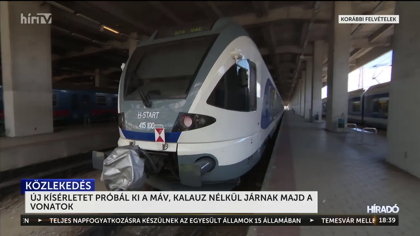 Új kísérletet próbál ki a MÁV, kalauz nélkül járnak majd a vonatok + videó
