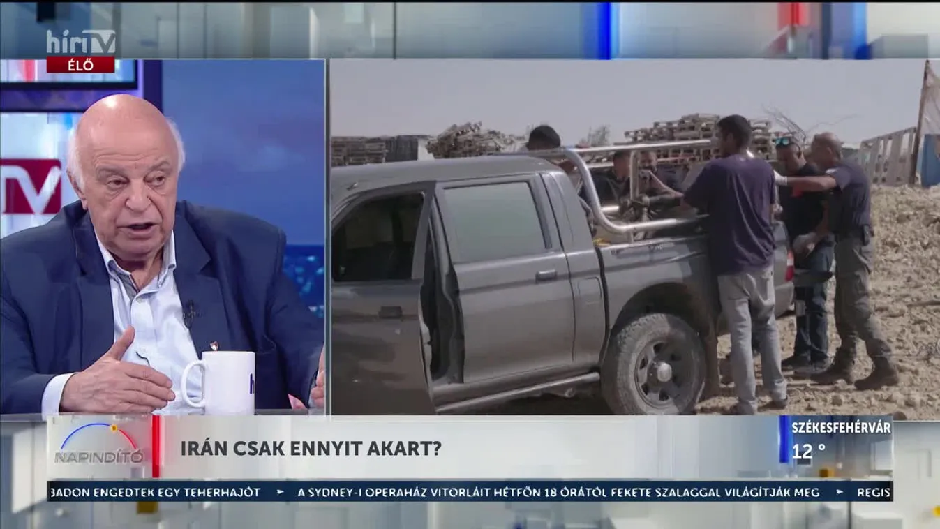 Háború Ukrajnában és Izraelben: Irán egyértelművé akarta tenni, hogy vele ezt nem lehet megcsinálni + videó