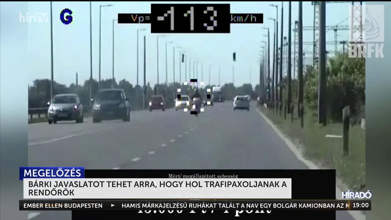 Bárki javaslatot tehet arra, hogy hol trafipaxoljanak a rendőrök + videó