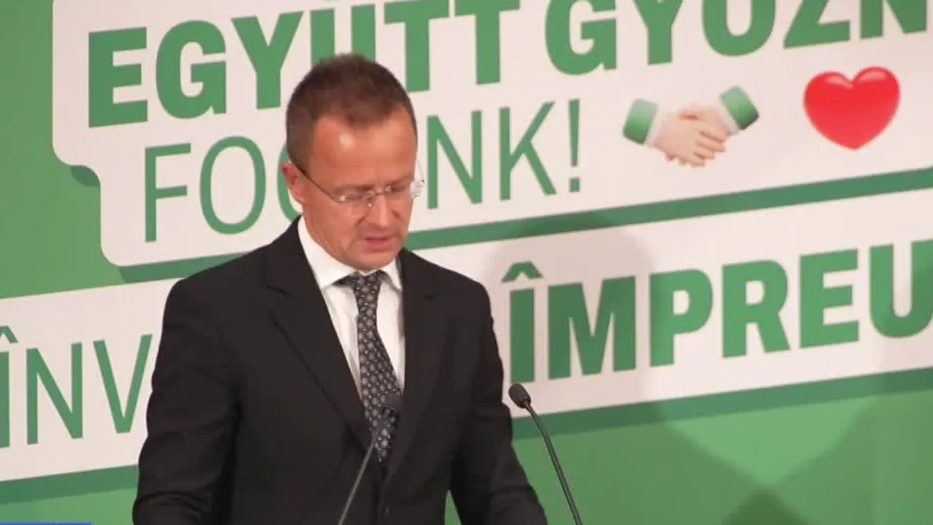 Szijjártó Péter: Június 9-e Magyarországon és Romániában is rendkívüli fontossággal bír + videó