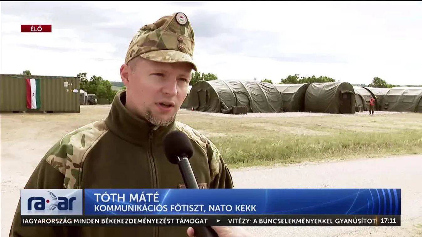 Radar - A világ legnagyobb katona-egészségügyi gyakorlata zajlik Magyarországon