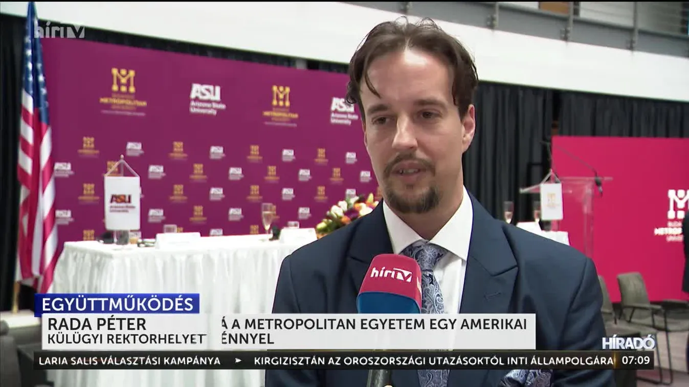 Megállapodást írt alá a Metropolitan Egyetem egy amerikai felsőoktatási intézménnyel + videó