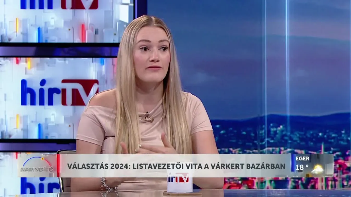 Napindító – Választás 2024: Listavezető vita a Várkert Bazárban