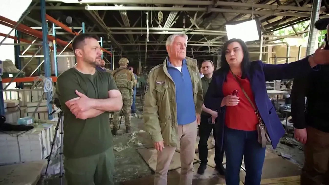 Továbbra is heves harcok folynak a kelet-ukrajnai Harkiv régióban + videó