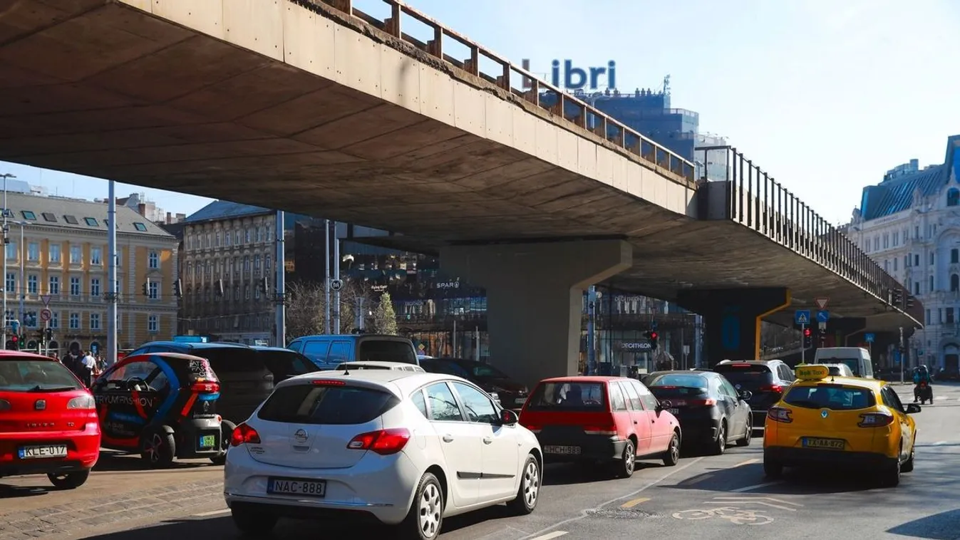 Rohad a főváros úthálózata