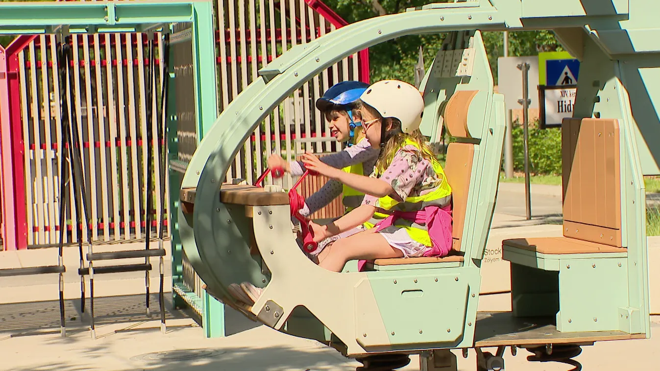 Újabb három hektár zöldterület és a KRESZ-park is megújult + videó