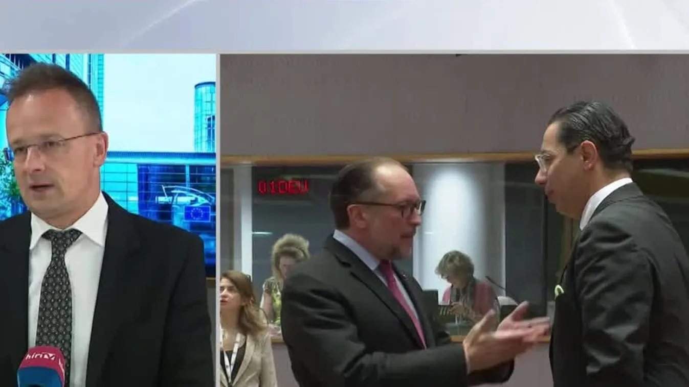 Szijjártó Péter: Az Ukrajnának szánt pénz és fegyver egyre nagyobb pusztítást eredményez + videó