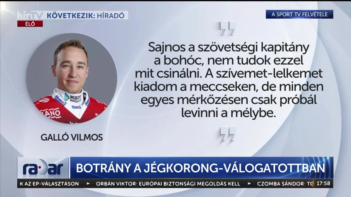 Radar - Botrány a jégkorong-válogatottban (2024-05-03)