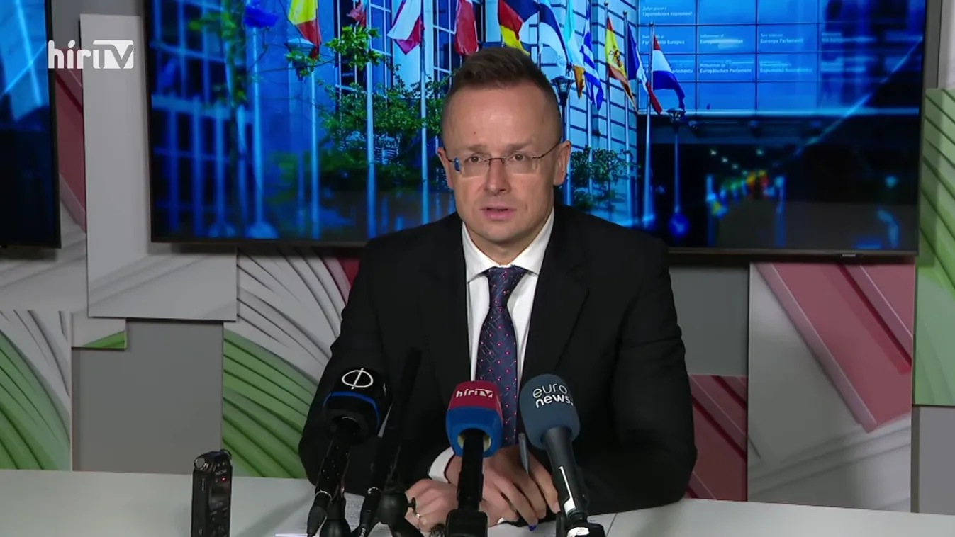 Őrült ötletelésekről és hatalmas „balhéról” is beszámolt Szijjártó Péter Brüsszelben + videó