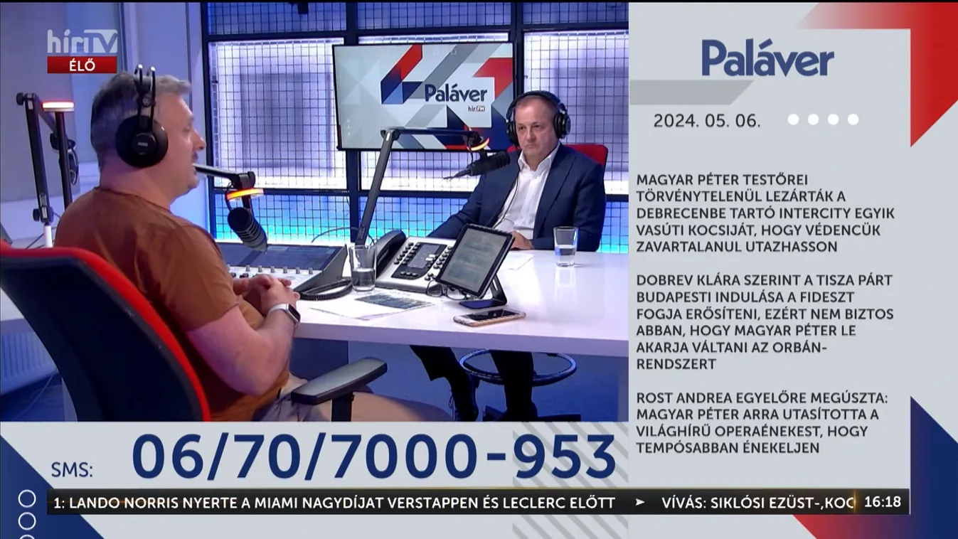 Paláver – Rost Andrea egyelőre megúszta: Magyar Péter arra utasította a világhírű énekest, hogy tempósabban énekeljen + videó