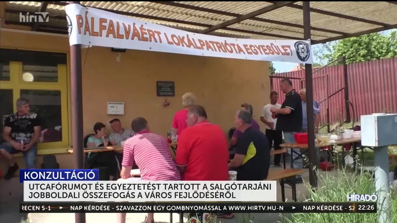 Utcafórumot és egyeztetést tartott a salgótarjáni jobboldali összefogás a város fejlődéséről + videó