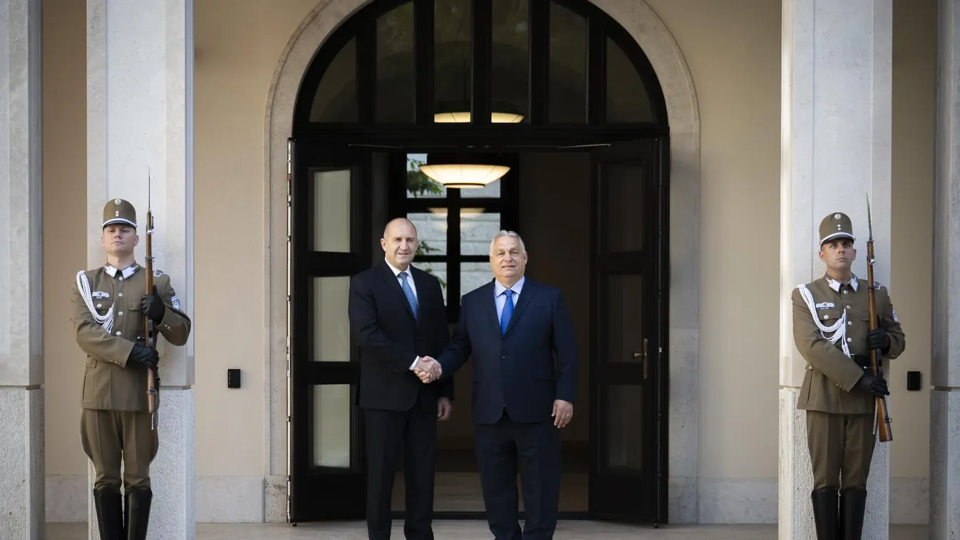 Orbán Viktor Bulgária elnökével tárgyalt
