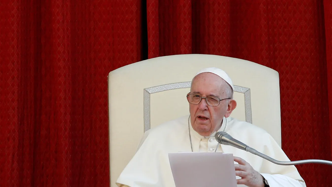 Ferenc pápa felszólította a nemzetek vezetőit, hogy nyissák meg a béke kapuit