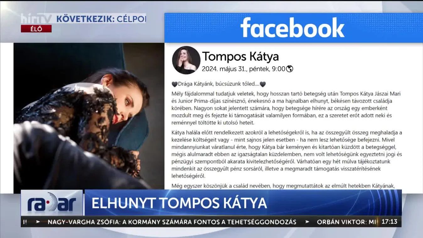 Radar - Elhunyt Tompos Kátya