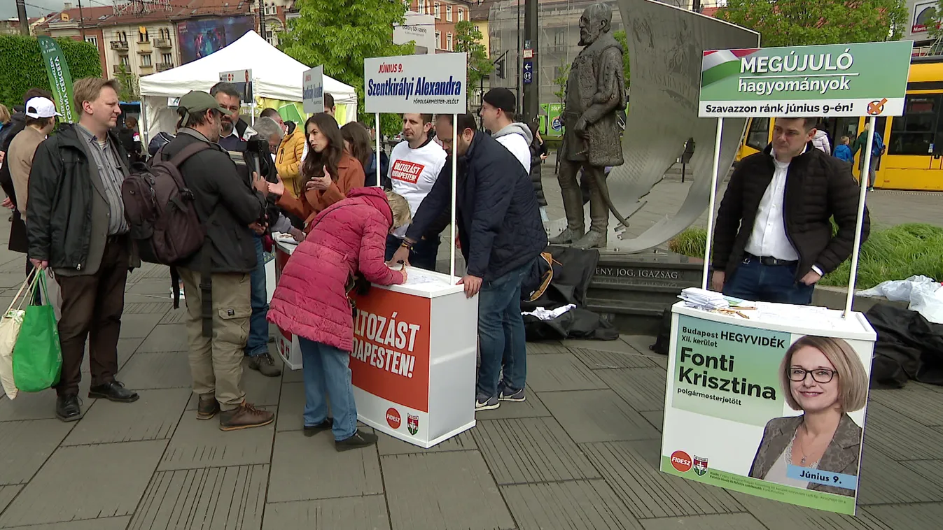 11 pártnak lett meg a szükséges számú ajánlása + videó