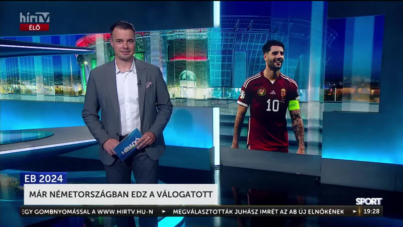 Már Németországban edz a válogatott