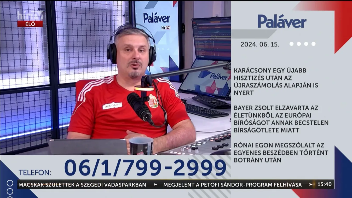 Paláver – Bayer Zsolt elzavarta az életünkből az Európai Bíróságot annak becstelen bírságötlete miatt + videó