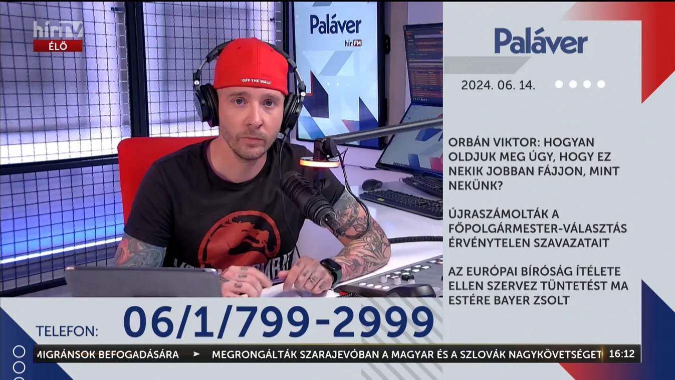 Paláver – Az Európai Bíróság ítélete ellen szervez tüntetést ma estére Bayer Zsolt + videó