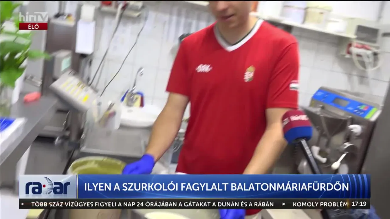 Radar - Ilyen a szurkolói fagylalt Balatonmáriafürdőn