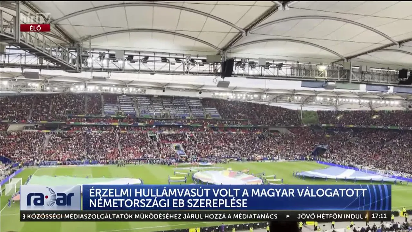 Radar - Érzelmi hullámvasút volt a magyar válogatott németországi Eb szereplése