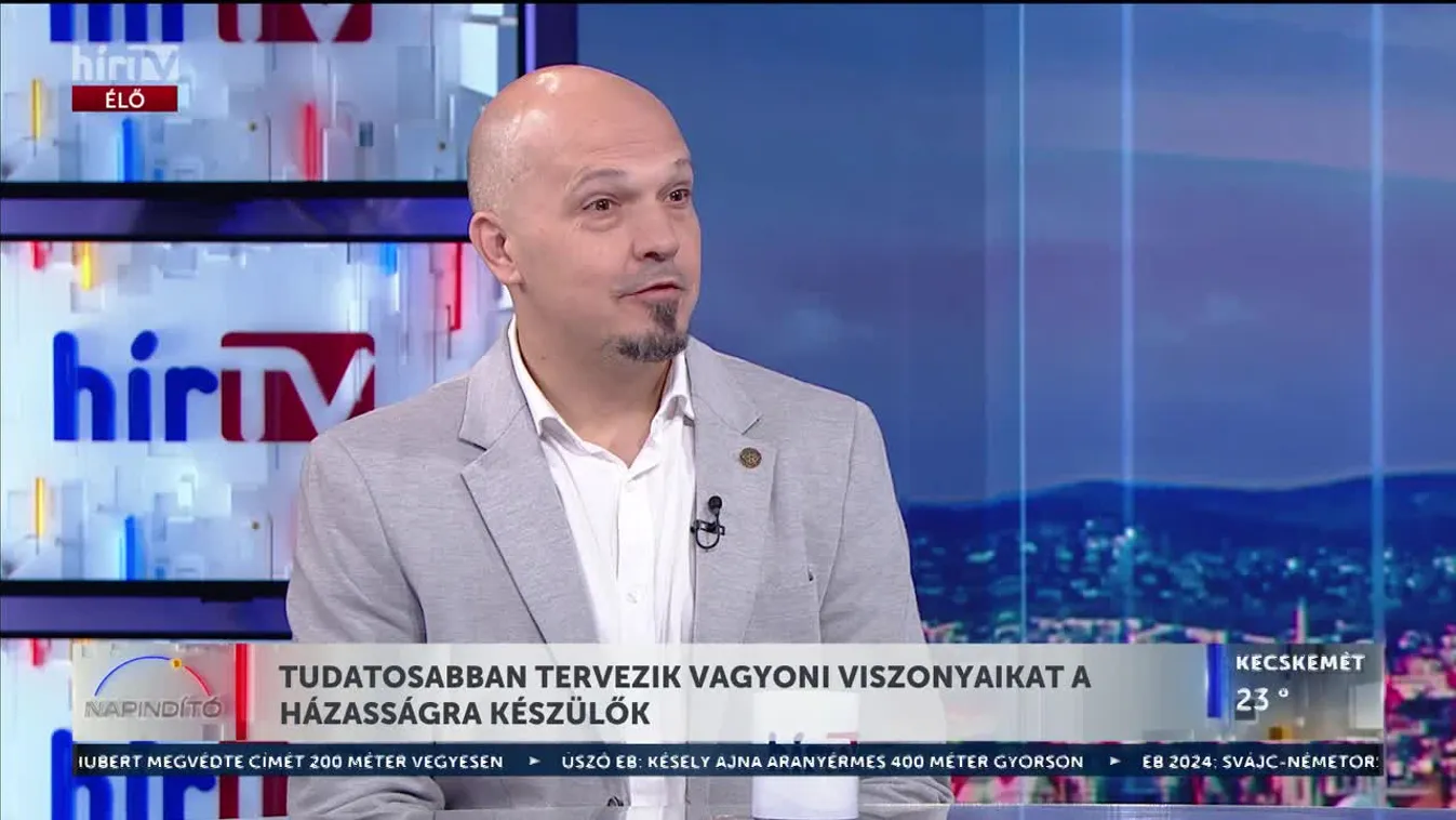 Napindító – Tudatosabban tervezik vagyoni viszonyaikat a házasságra készülők