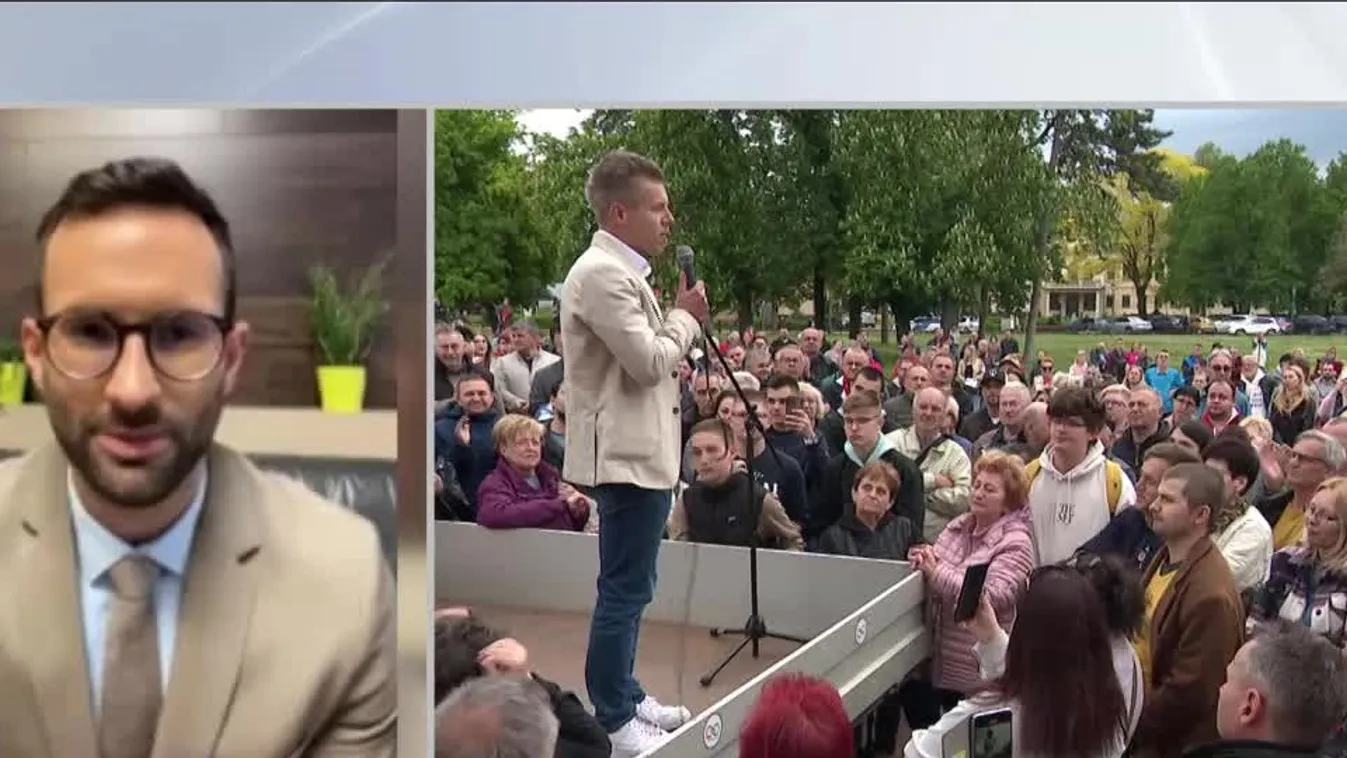 Folyamatosan változtatja az álláspontját Magyar Péter + videó