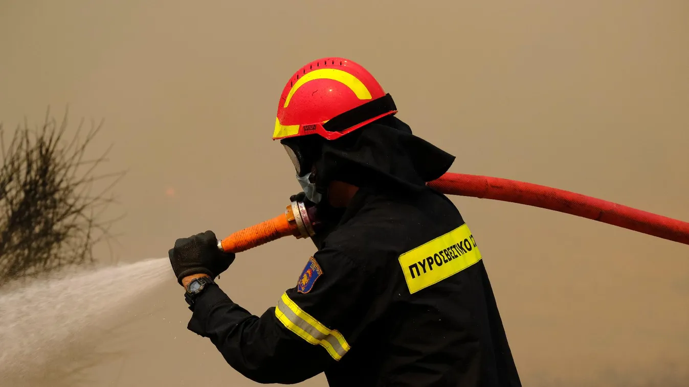 Sikerült eloltani az Athén határában pusztító erdőtüzet