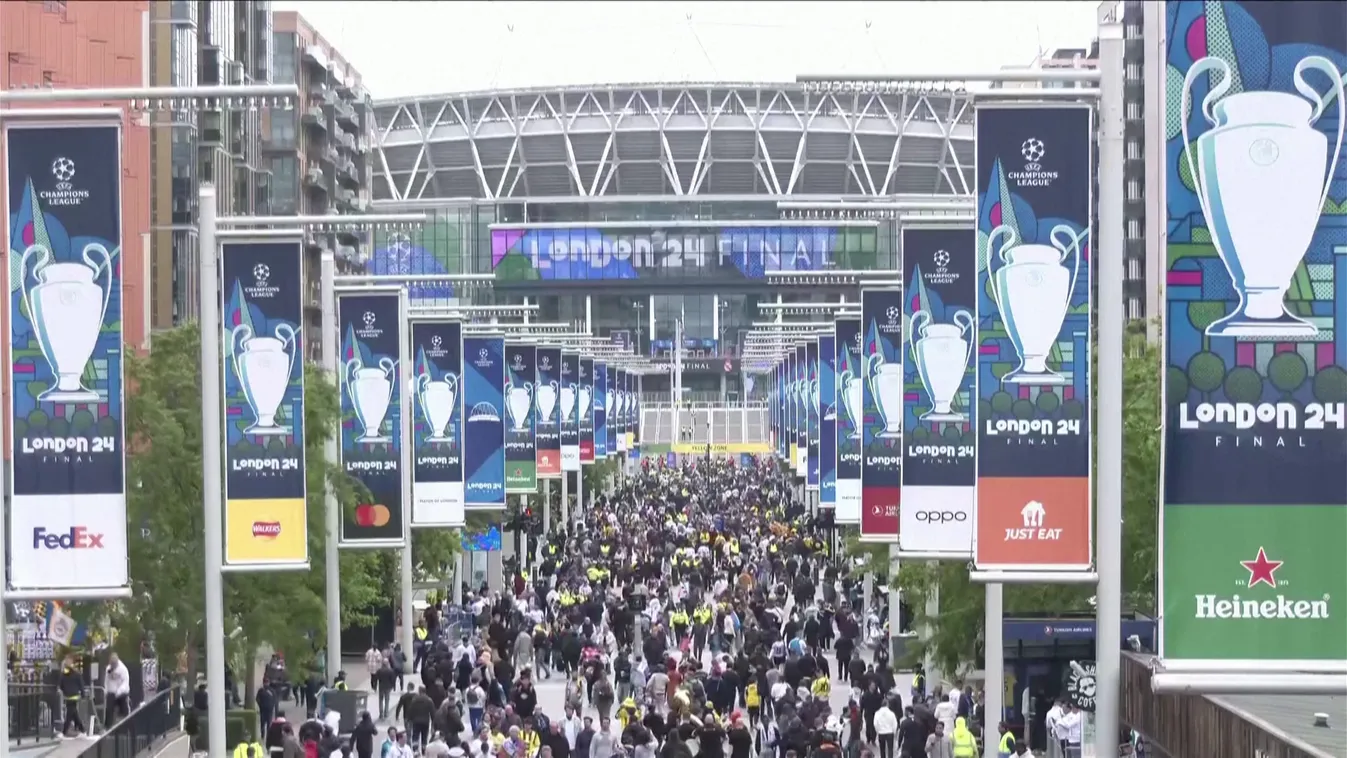 A londoni rendőrség több mint 50 embert tartóztatott le a tegnapi esti Bajnokok Ligája-döntő helyszínén + videó