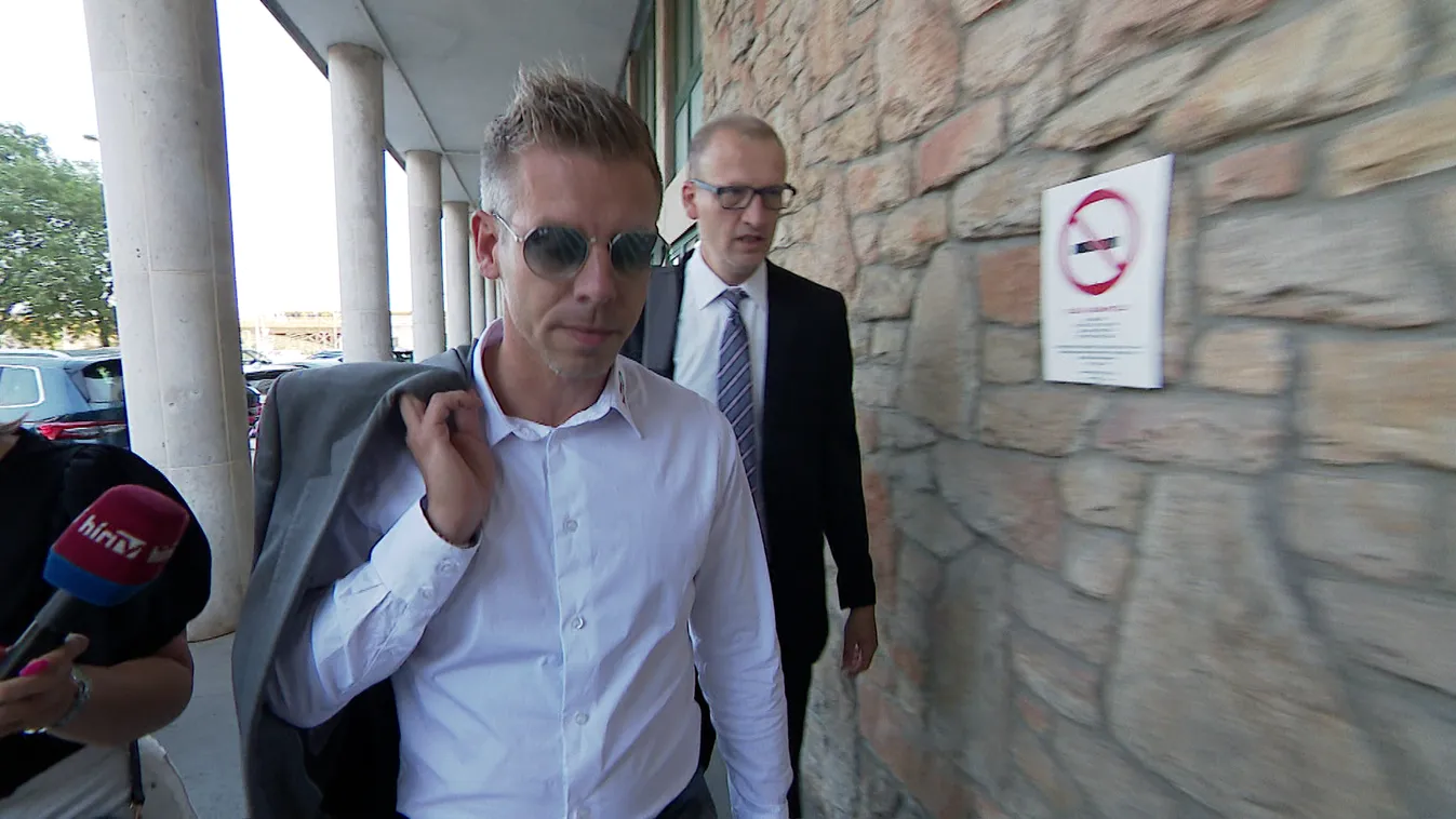Ismét elmenekült a sajtó kérdései elől Magyar Péter + videó