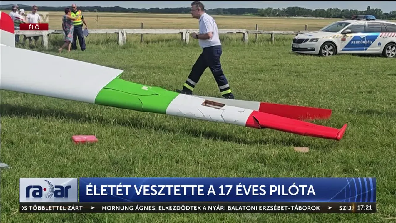 Radar - Életét vesztette a 17 éves pilóta