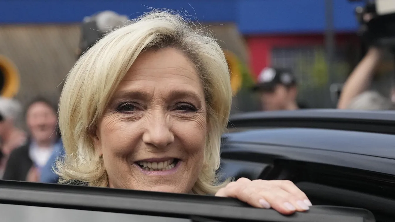 Marine Le Pen pártja nagy fölénnyel nyerte az első kört