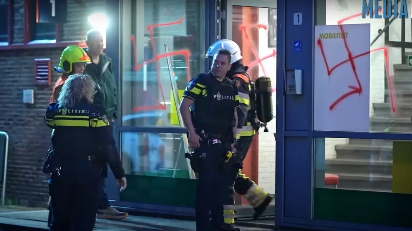 Robbanás volt Hollandiában egy iskolánál + videó