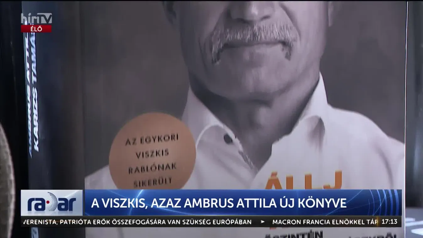 Radar - A Viszkis, azaz Ambrus Attila új könyve