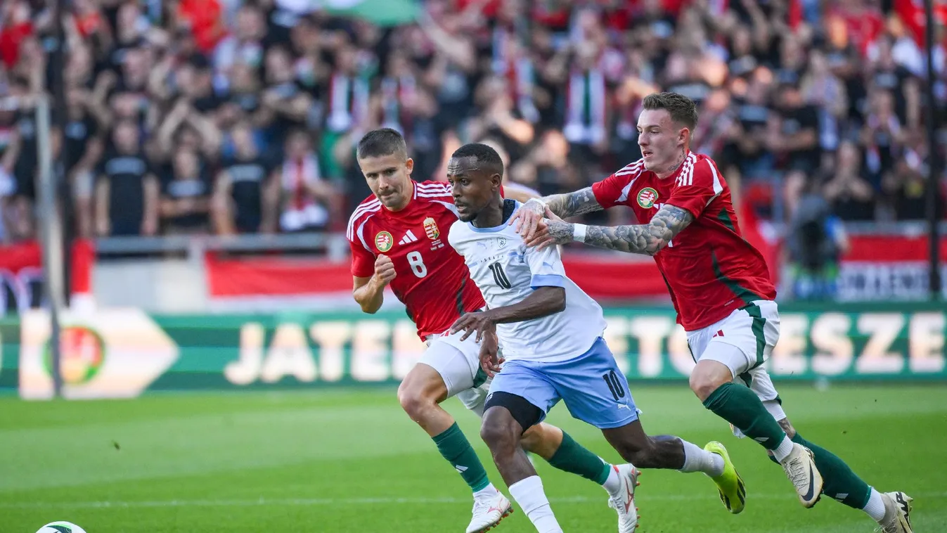 Magyar-izraeli - Háromgólos győzelem, Szoboszlai sérülten cserét kért