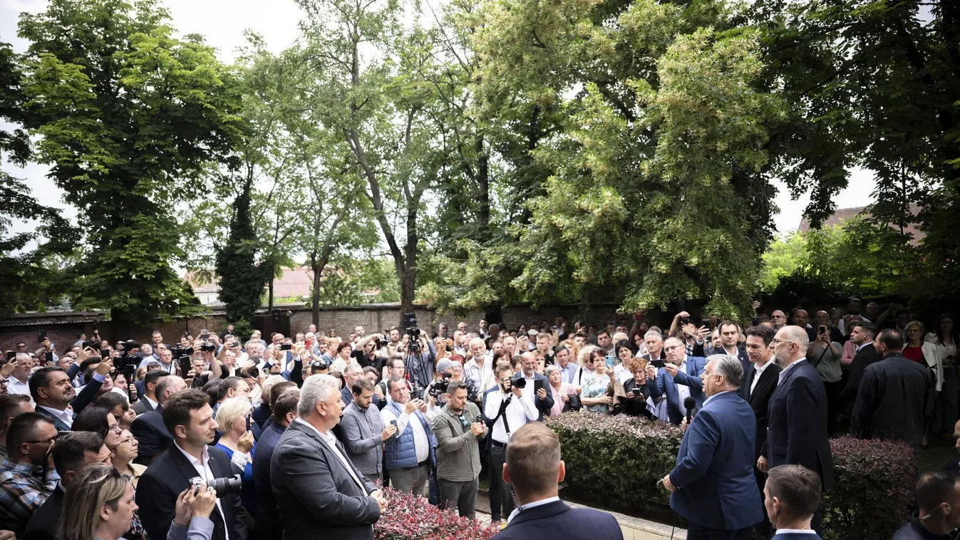 Orbán Viktor Nagyszalontán: június 9-én még megállíthatjuk a háborús menetet