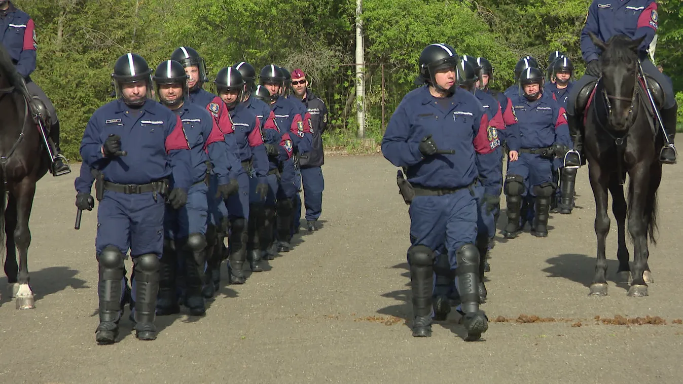 Radar - Tömegkezelési gyakorlatot tartottak a rendőrök + videó
