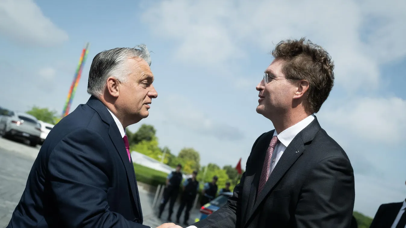 Orbán Viktor a Mercedes vezérigazgatójával tárgyalt
