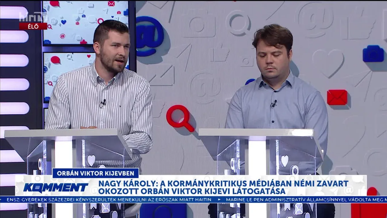 KOMMENT - Orbán Viktor azonnali tűzszünetet javasolt Zelenszkijnek Kijevben  (2024-07-02)