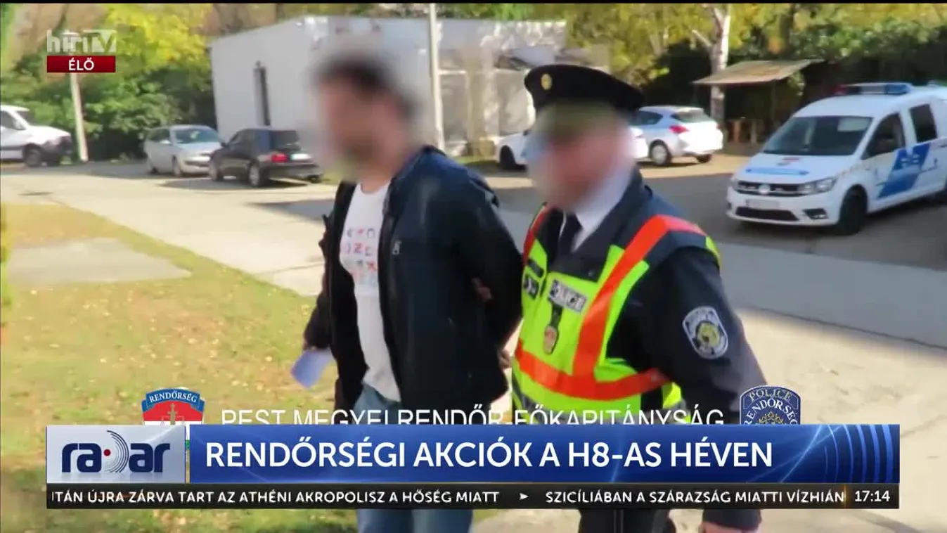 Radar - Rendőrségi akciók a H8-as HÉV-en (2024-07-17)