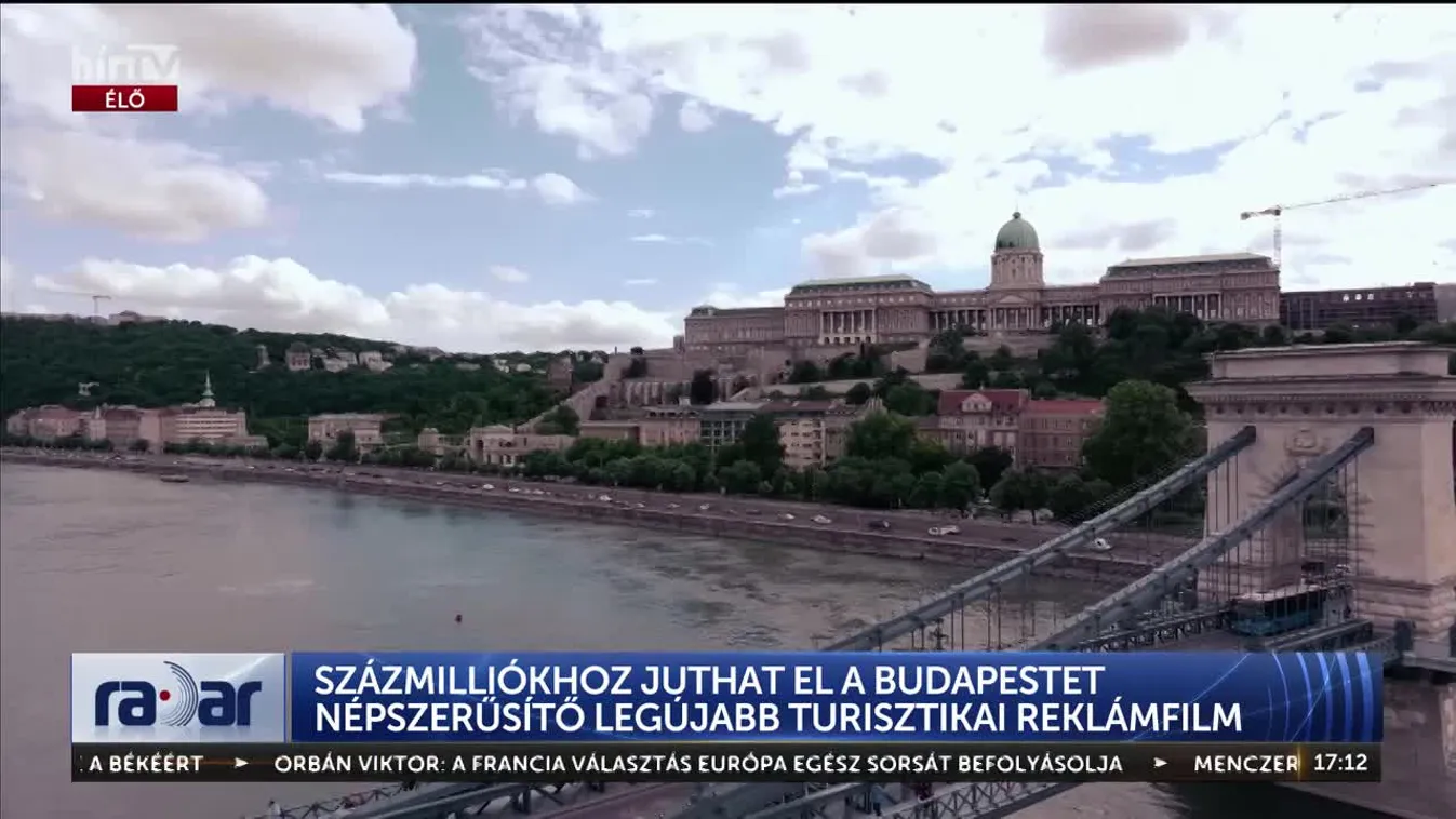 Radar - Százmilliókhoz juthat el a Budapestet népszerűsítő legújabb turisztikai reklámfilm (2024-07-05)