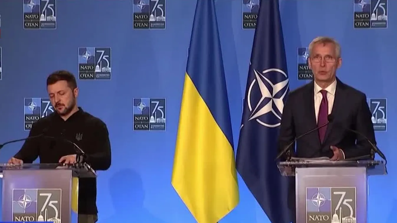 Az ukrán elnök elfogadta, hogy Ukrajna NATO-tagsága nem jön létre, amíg annak területén háború zajlik + videó