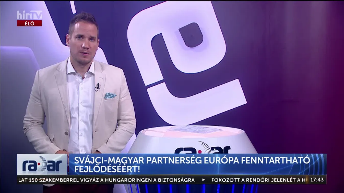 Radar - Svájci-magyar partnerség Európa fenntartható fejlődéséért