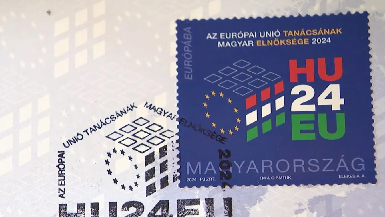 Bélyeget adott ki a Magyar Posta, az Európai Unió tanácsának magyar elnökség tiszteletére + videó