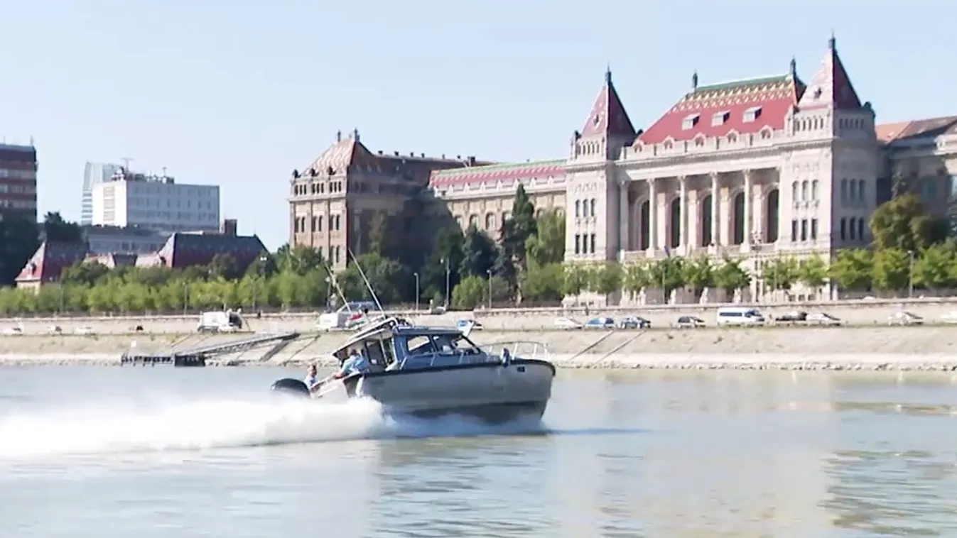 A rendőrség a szabad vizeken is az emberek biztonságának megőrzésére törekszik + videó