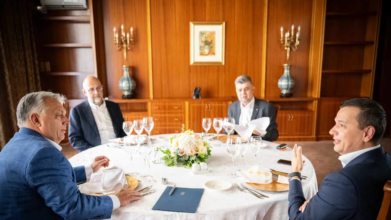 Bukarestben egyeztet Orbán Viktor és Marcel Ciolacu
