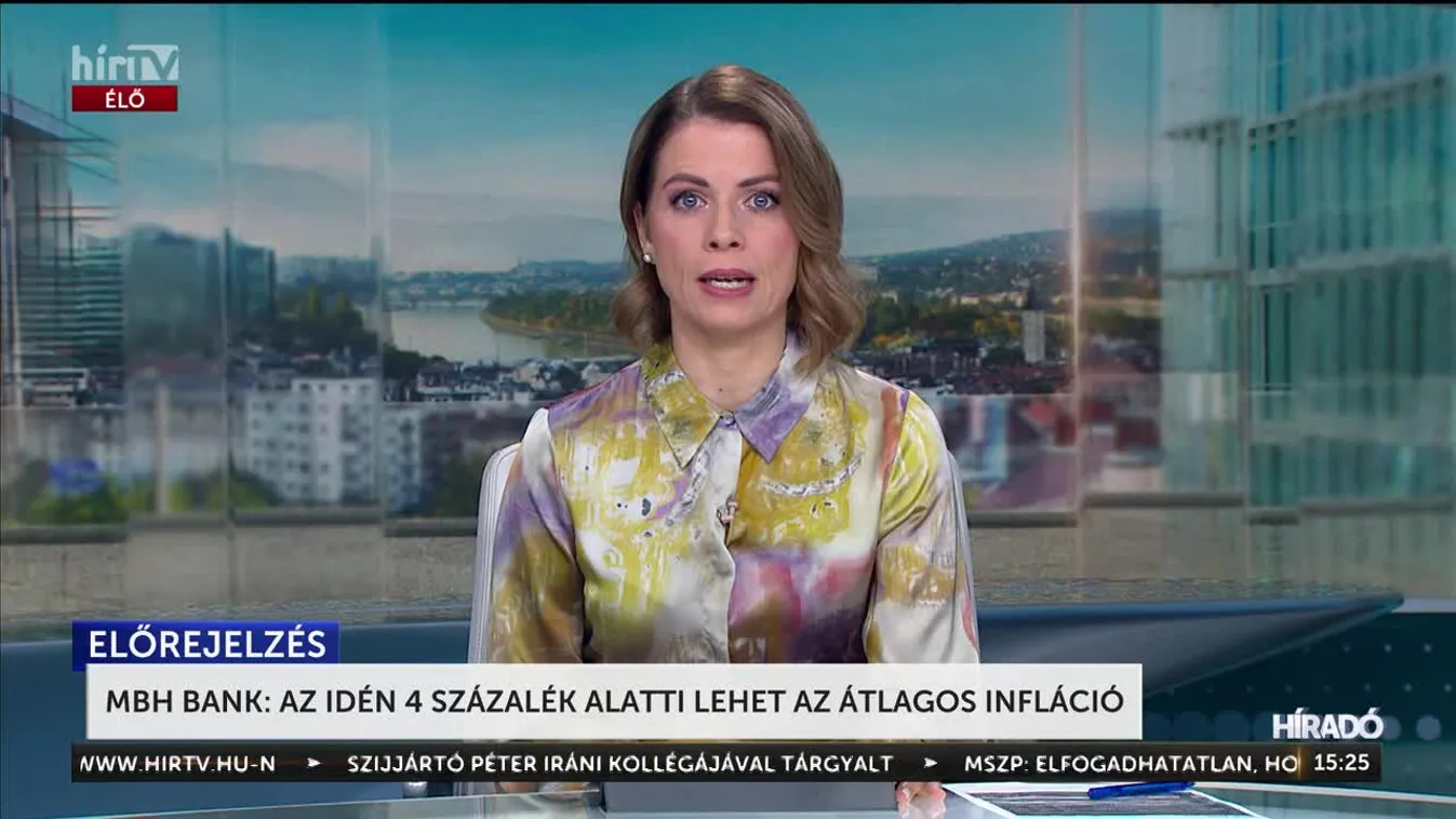 MBH Bank: az idén 4 százalék alatti lehet az átlagos infláció