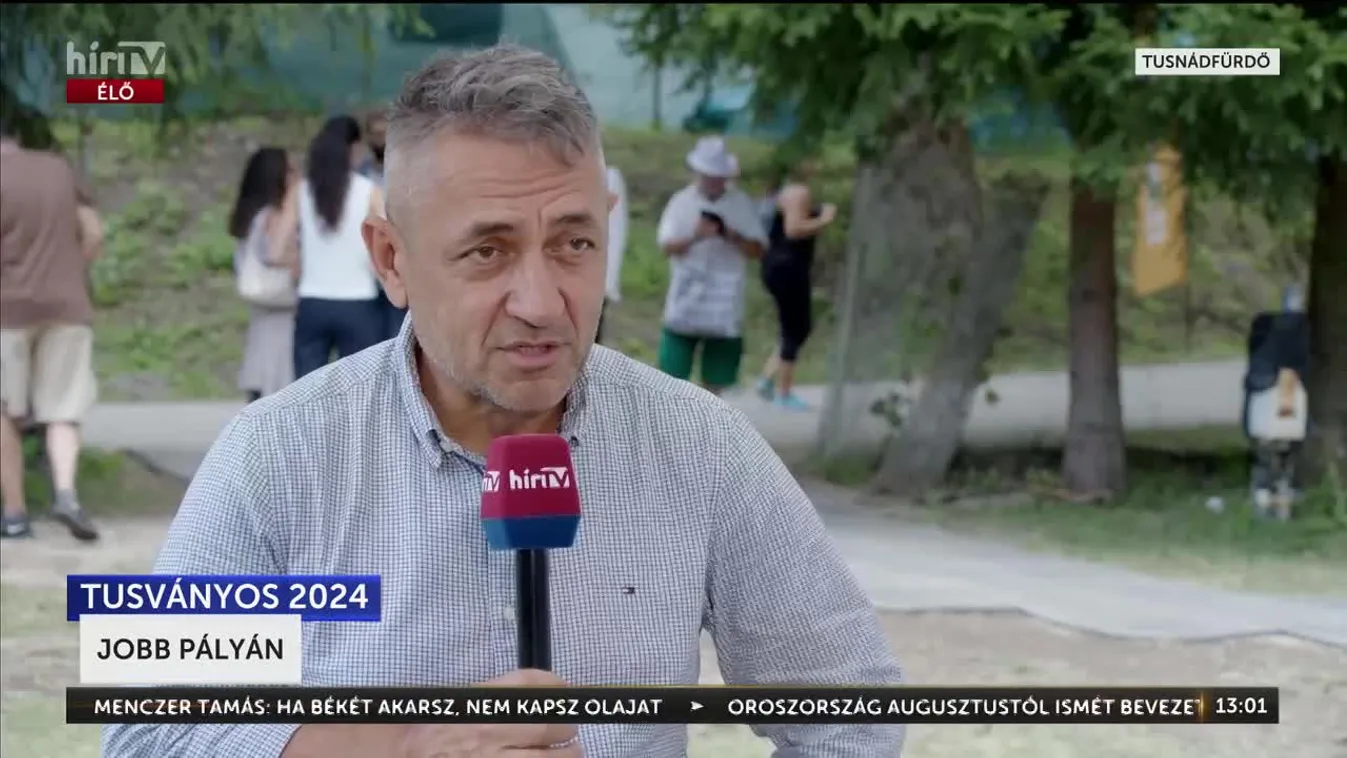 Tusványos 2024 - Interjú - Potápi Árpád János