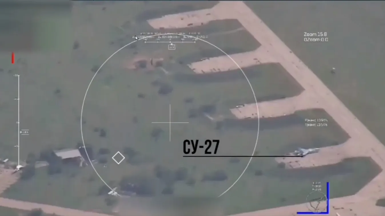 Kulcsfontosságú ukrán légibázist taroltak le orosz csúcsrakéták + videó